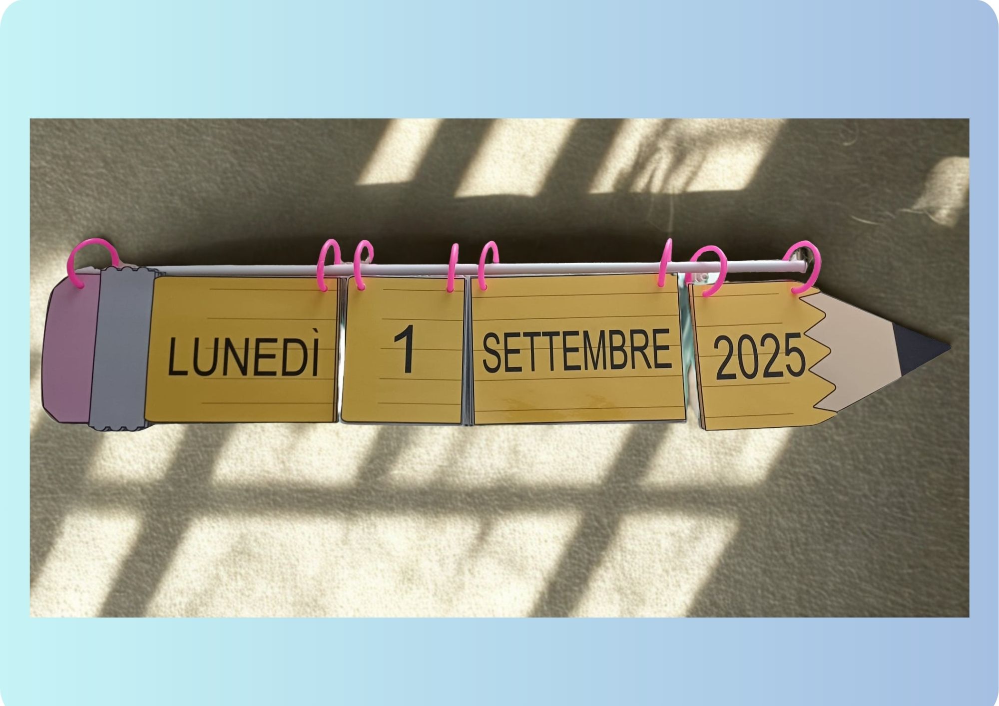calendario per la classe